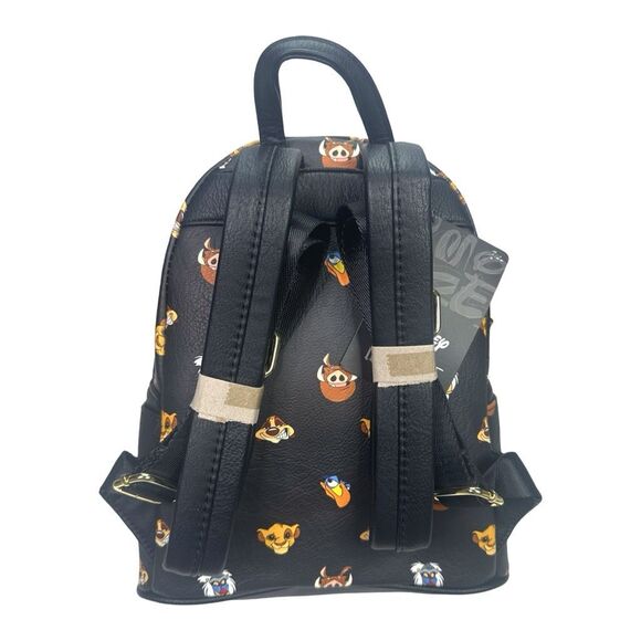 Loungefly x Disney The Lion King Character AOP Mini Backpack - 9” x 10.5” x 4.5” - Picture 5 of 9